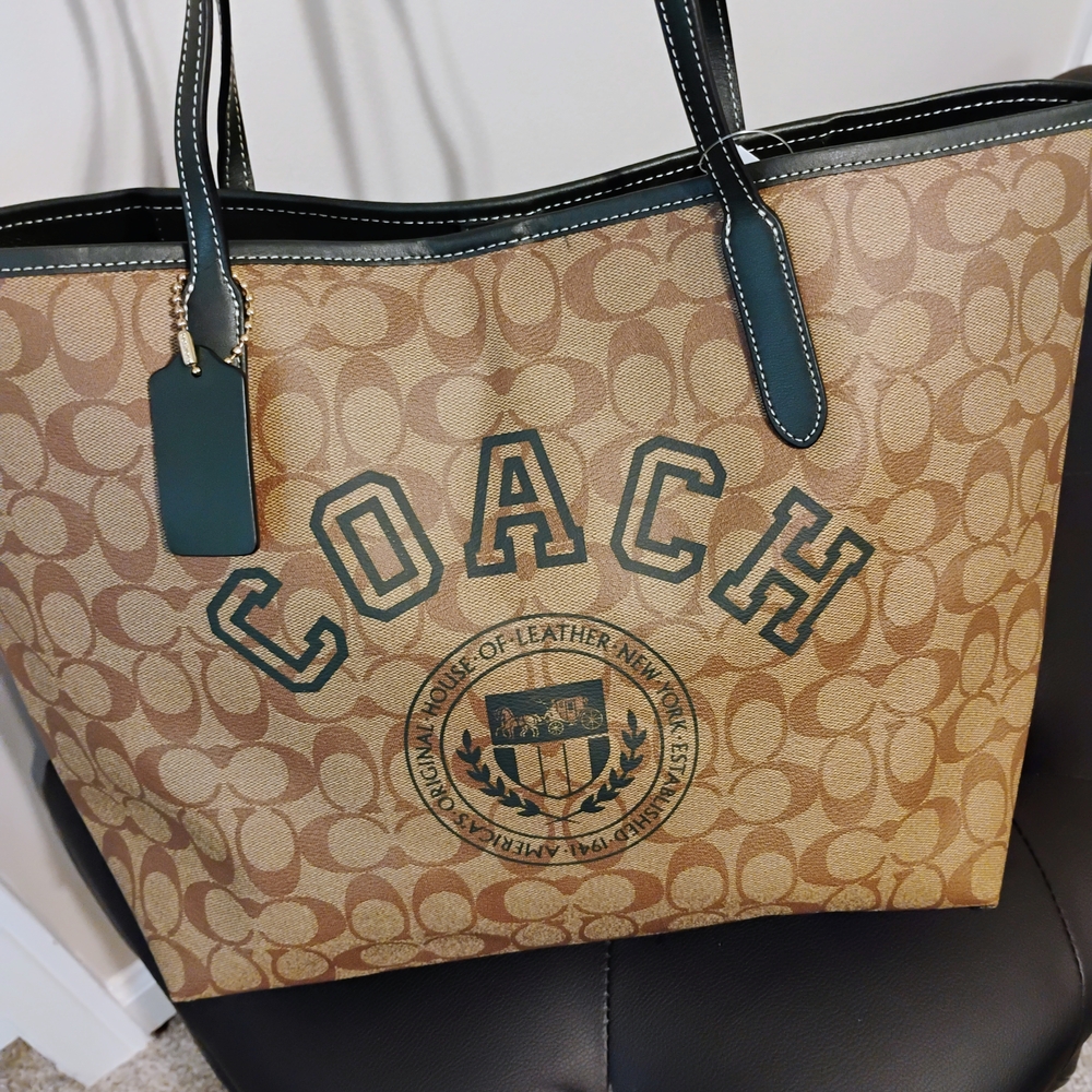 Coach Brown Tote Bag - Picture 2 of 6